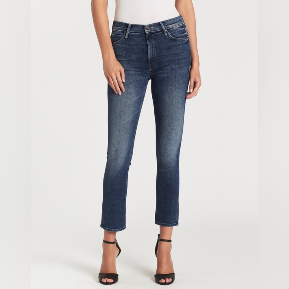 Mother Denim Mid Rise Dazzler Ankle Jeans in Satisfaction Guaranteed size 29